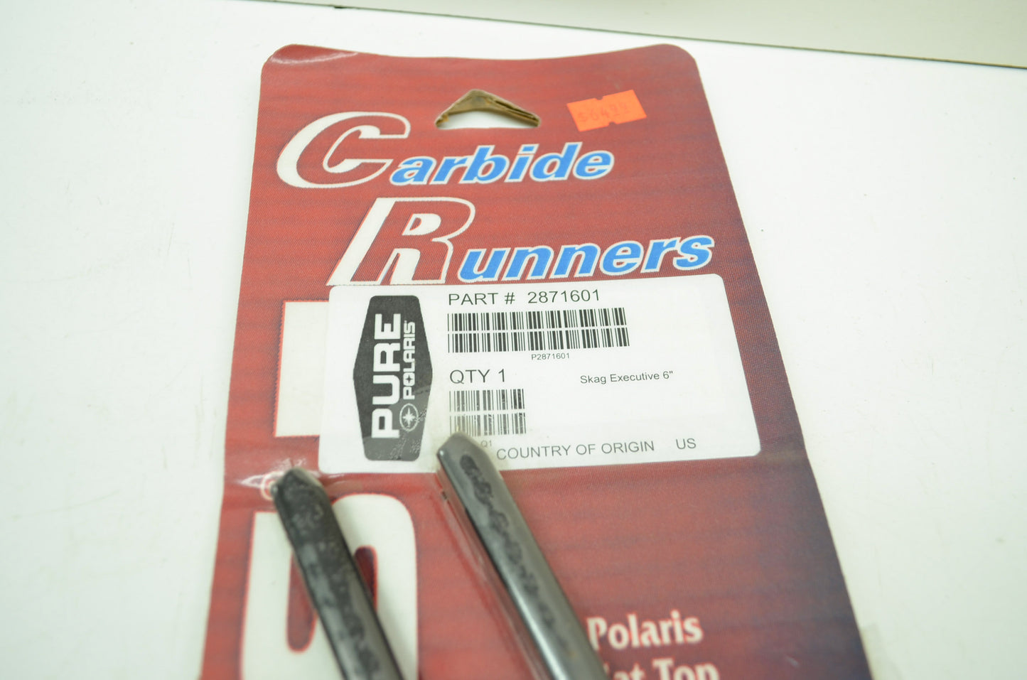 NEW OEM Polaris Skag Carbide Kit Executive 6' 60 Deg PRO X 2871601 NOS