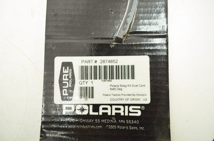 NEW OEM Polaris Skag Kit Dual Carbide 6x60 Degree 2007-2008 IQ 2 Trak Single 287