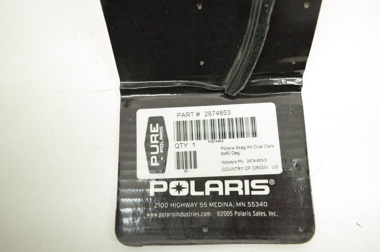 NEW OEM Polaris Skag Kit Dual Carbide 8x60 Degree 2007-2008 IQ Trak Single 28748