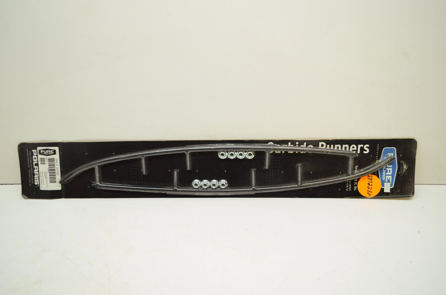 NEW OEM Polaris Skag Carbide 8' 60 Degree Saddleless Composite Skis 2872282 NOS