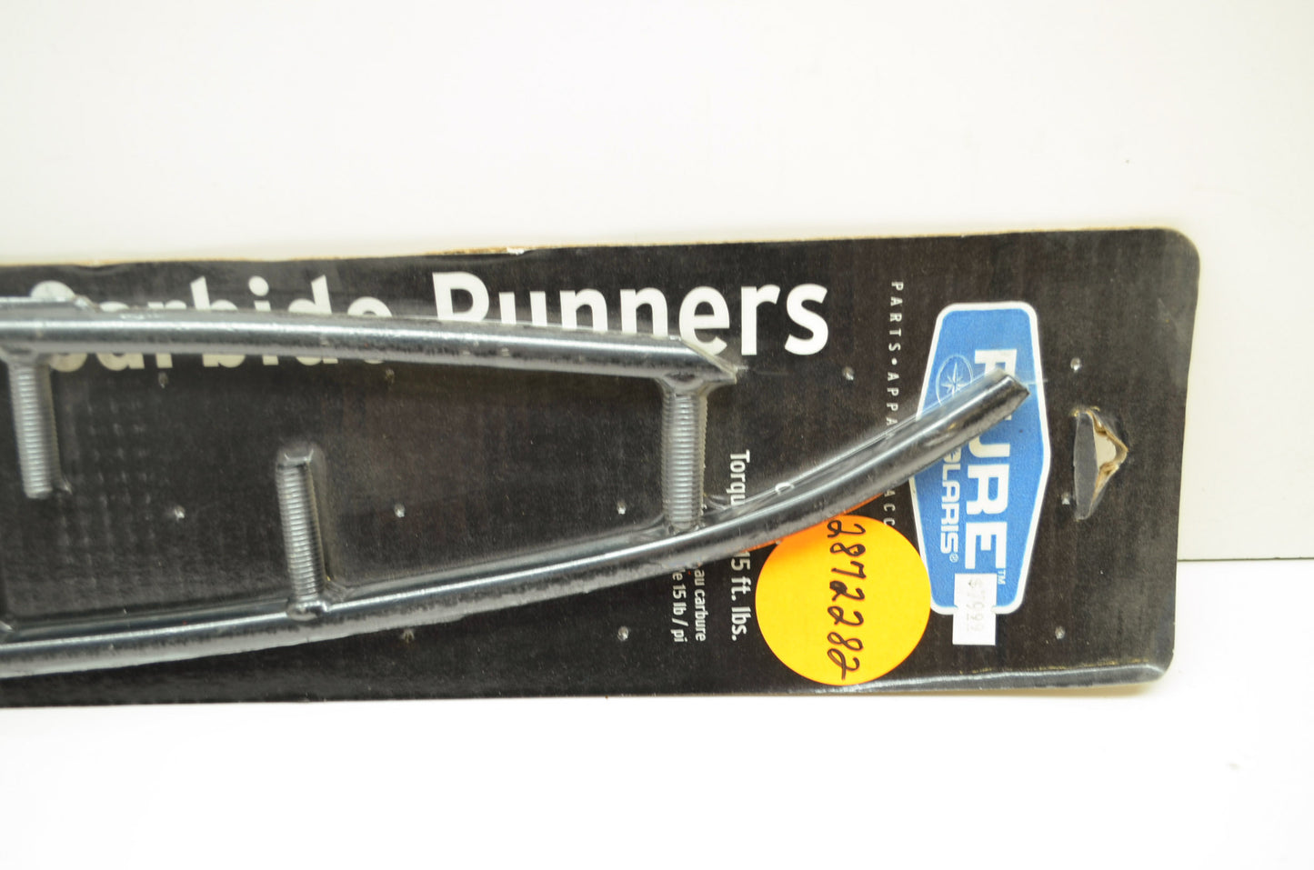 NEW OEM Polaris Skag Carbide 8' 60 Degree Saddleless Composite Skis 2872282 NOS
