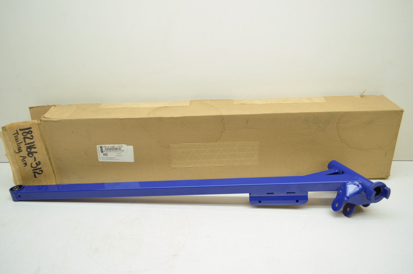 NEW OEM Polaris Trailing Arm Assembly Blue 2002 Classic 500 550 600 700 1821166-