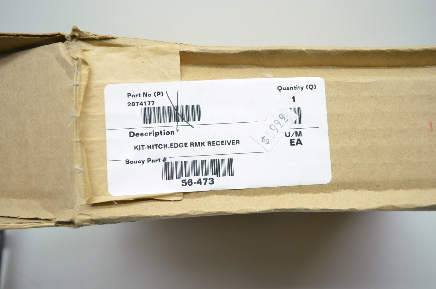 OEM Polaris 2874177 Receiver Hitch NOS