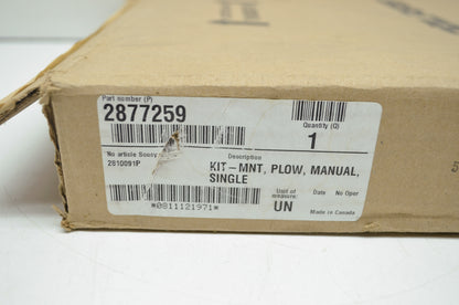 NEW OEM Polaris Manual Snow Plow Mount Kit 2005-2009 Sportsman 2877259 NOS