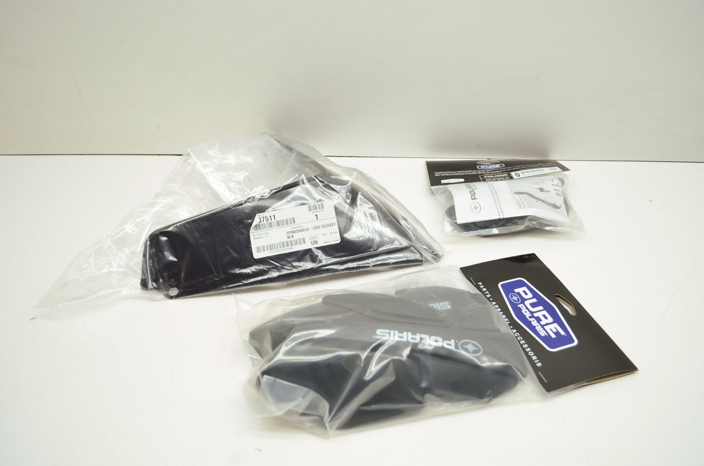 NEW OEM Polaris Low Windshield Hand Guard Kit 2878832 NOS