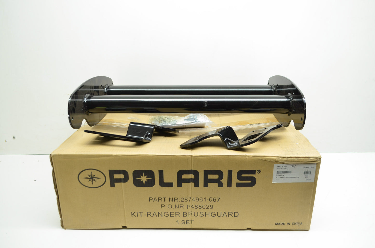 New OEM Polaris Ranger Brushguard Kit 2005-2009 Ranger 2x4 4x4 XP Crew 6x6 NOS