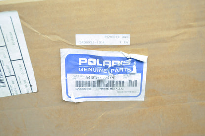 NEW OEM Polaris White Metallic Nose Cone XC Supersport XCR 600 700 5430931-1074