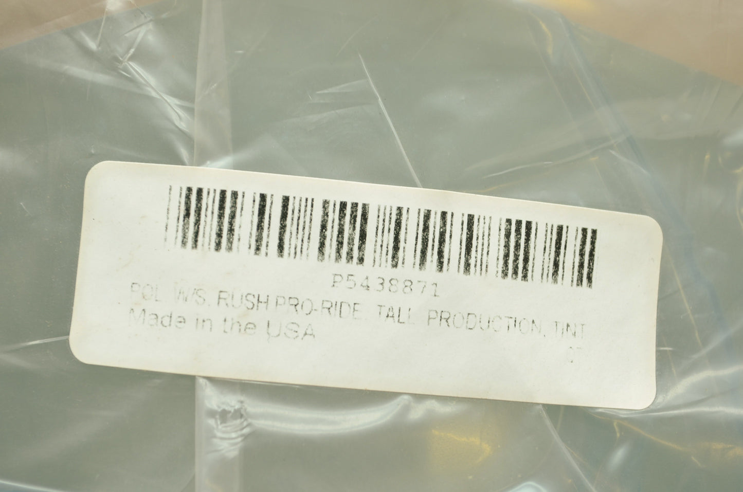 NEW OEM Polaris Tall Wide Smoke Windshield Rush Switchback RMK Indy 5438871 NOS