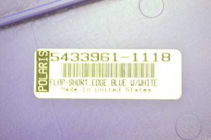 NEW OEM Polaris Snow Flap Short Blue 2002 Classic 550 500 600 700 5433961-1118 N