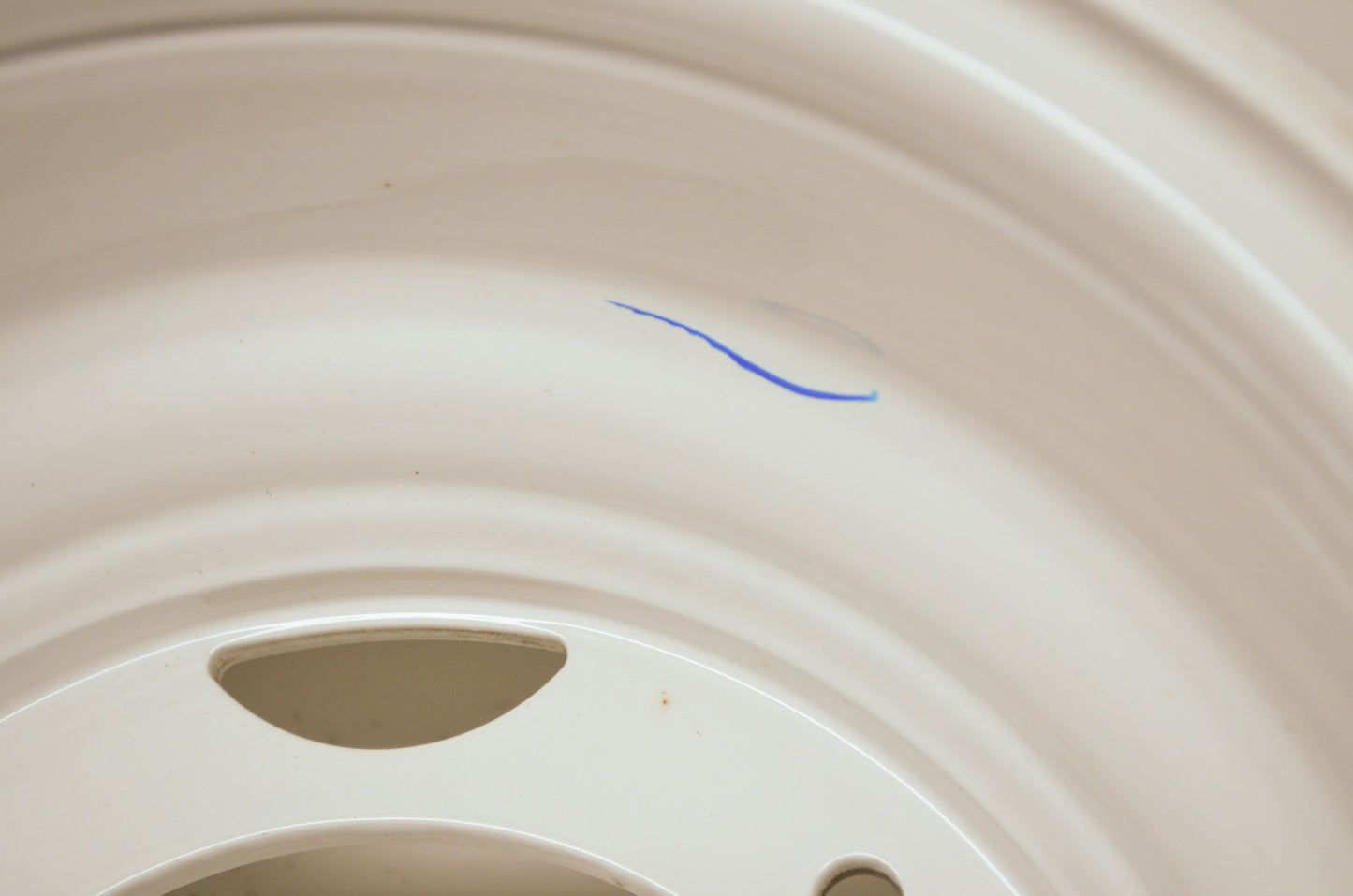 NEW OEM Polaris Front Rim White 1995-1999 Scrambler 400 4x4 400L 1520207-133 NOS