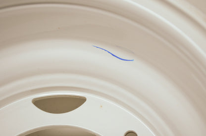 NEW OEM Polaris Front Rim White 1995-1999 Scrambler 400 4x4 400L 1520207-133 NOS
