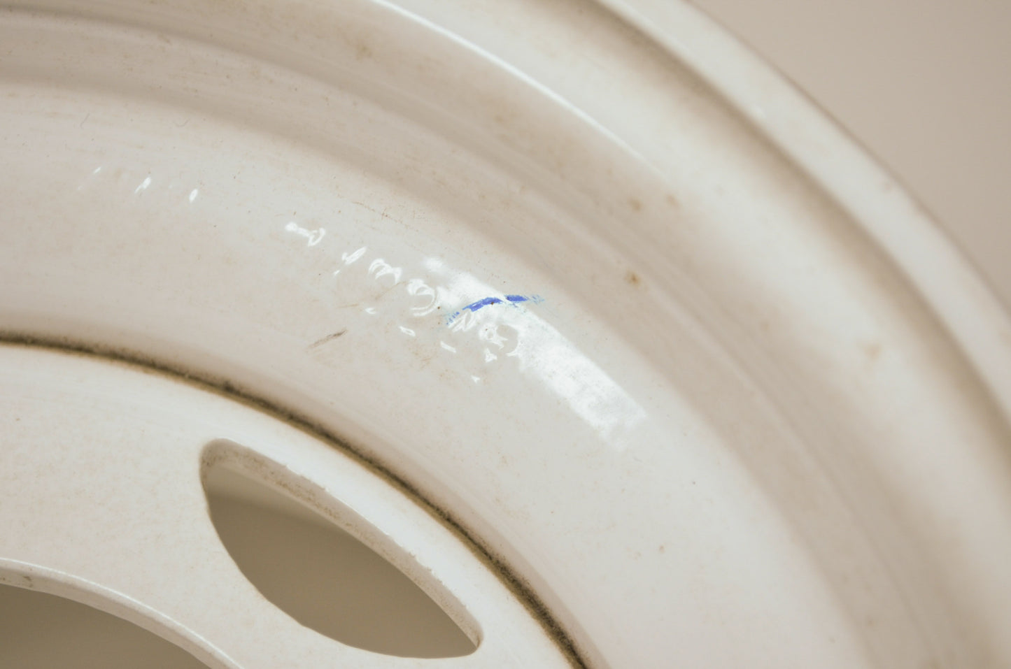 NEW OEM Polaris Front Rim White 1995-1999 Scrambler 400 4x4 400L 1520207-133 NOS