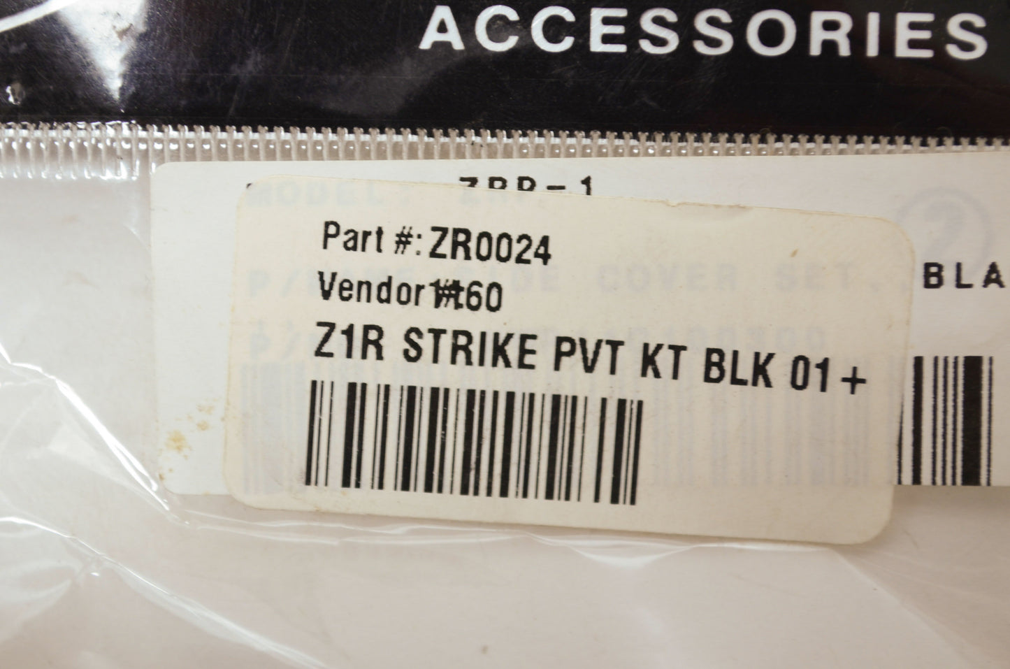 NEW OEM ZR Helmets Pivot Kit Black ZR0024 NOS