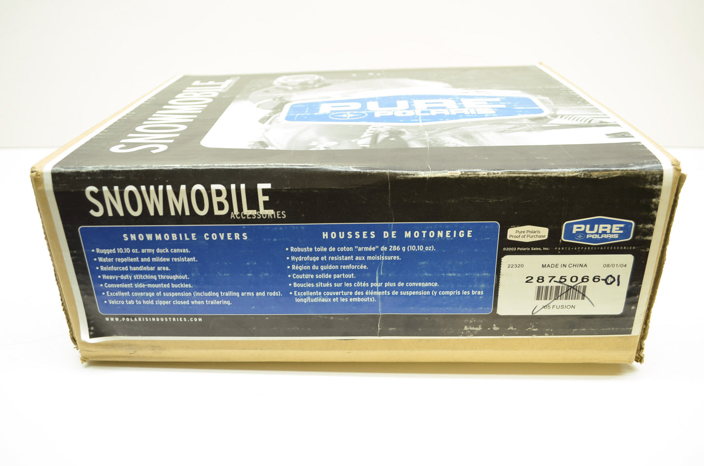 NEW OEM Polaris 2005 IQ Fusion Cover 2875066 NOS