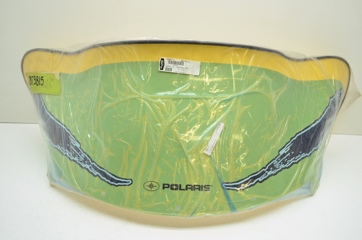 NEW OEM Polaris Yellow Windshield XC 600 700 800 Edge X 2873815 NOS