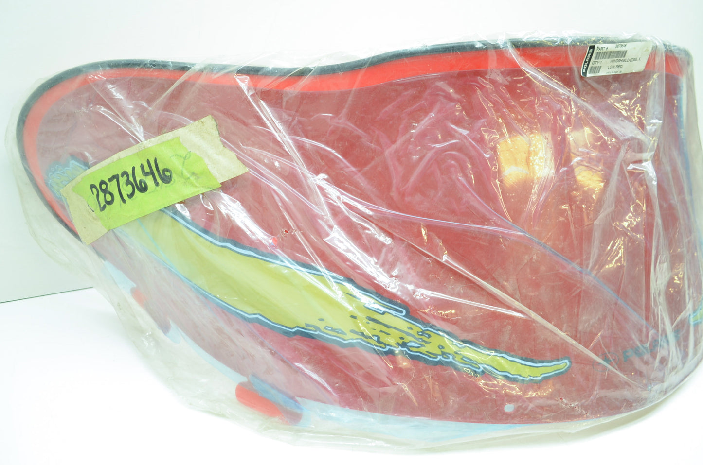 NEW OEM Polaris Red Windshield Edge Low Indy Red 2873646 NOS
