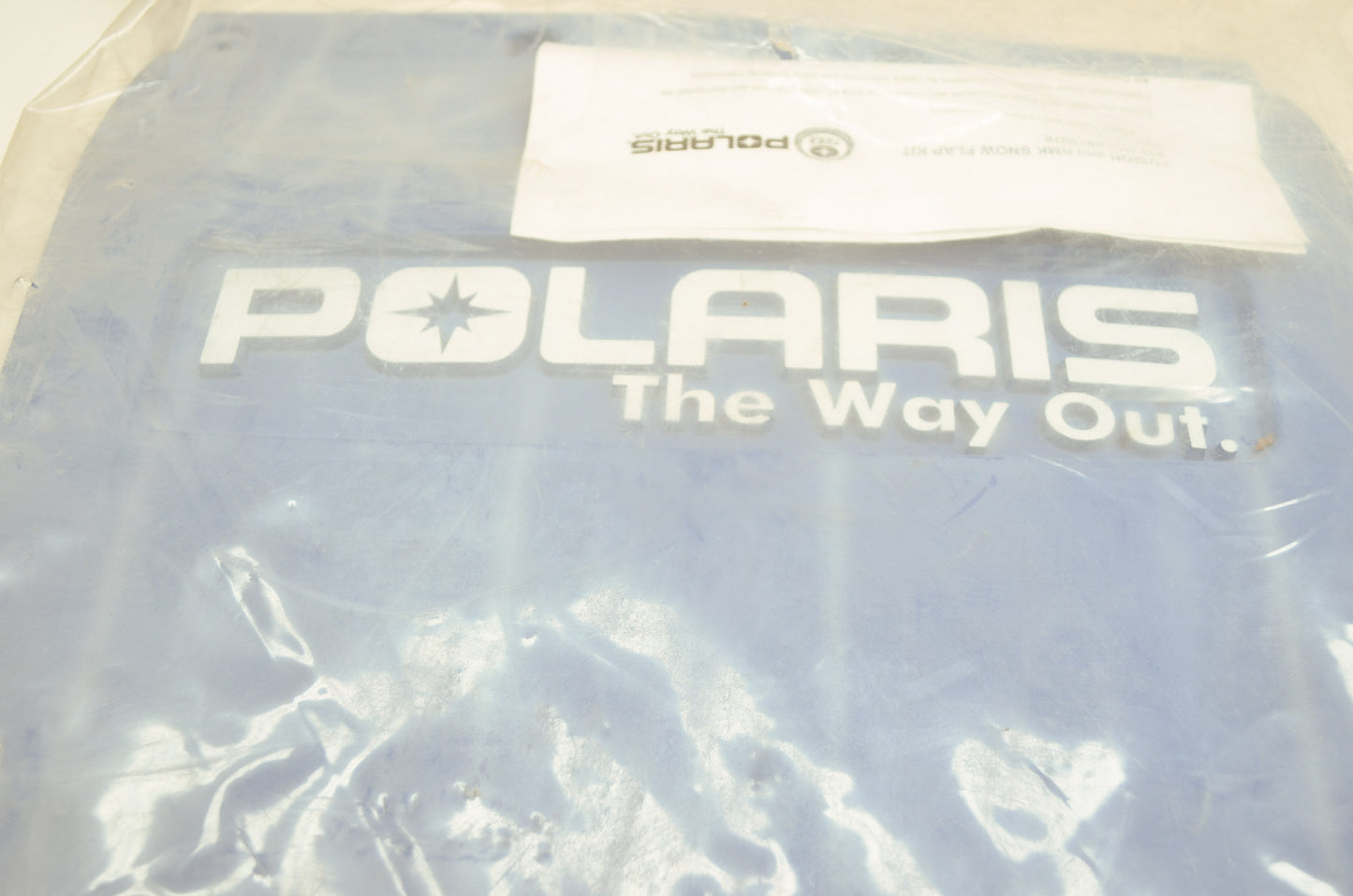 NEW OEM Polaris Super Sonic Blue IQ Snow Flap 2875078-513 NOS
