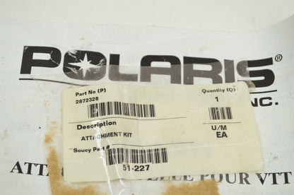 NEW OEM Polaris Plow Attachment Kit Expedition 425 Magnum 325 4x4 Magnum 500 287
