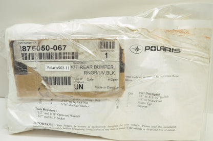 NEW OEM Polaris Ranger Rear Bumper Kit 2006 Ranger XP 4x4 700 2875050-067 NOS