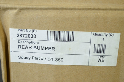 OEM Polaris 2872038 Double Tube Rear Bumper NOS