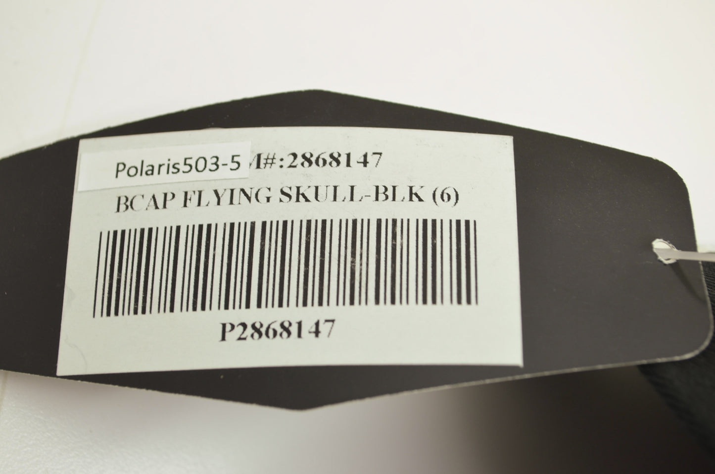 NEW OEM Polaris Black Flying Skull Hat Cap 2868147 NOS
