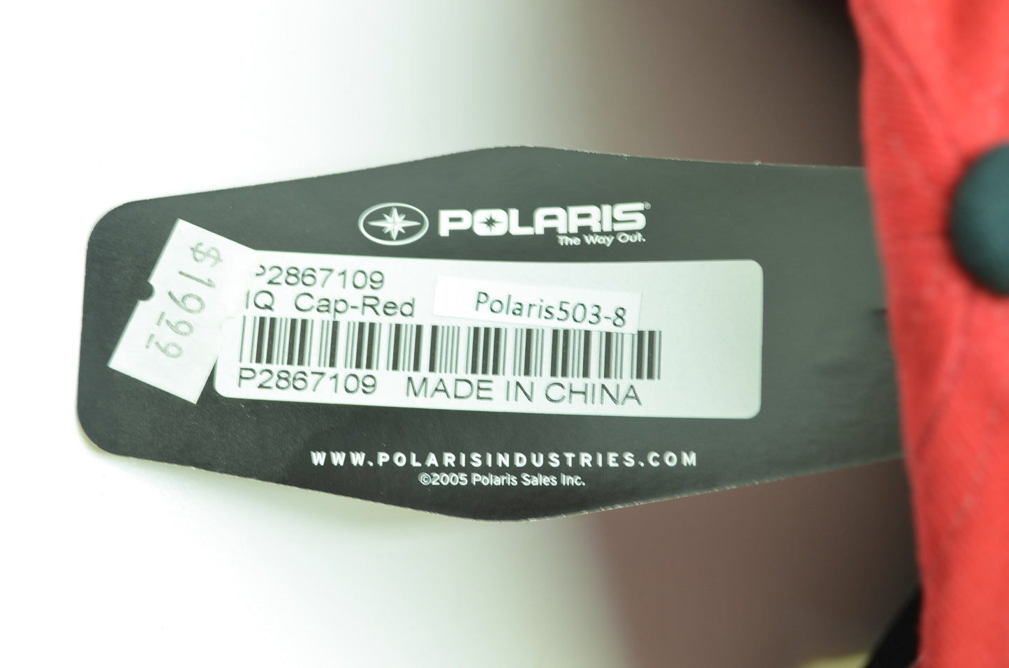 NEW OEM Polaris Red IQ Hat Cap 2867109 NOS