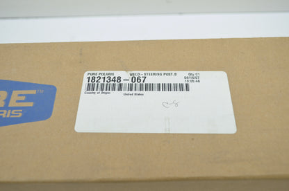 OEM Polaris 1821348-067 Black Steering Post Weldment NOS
