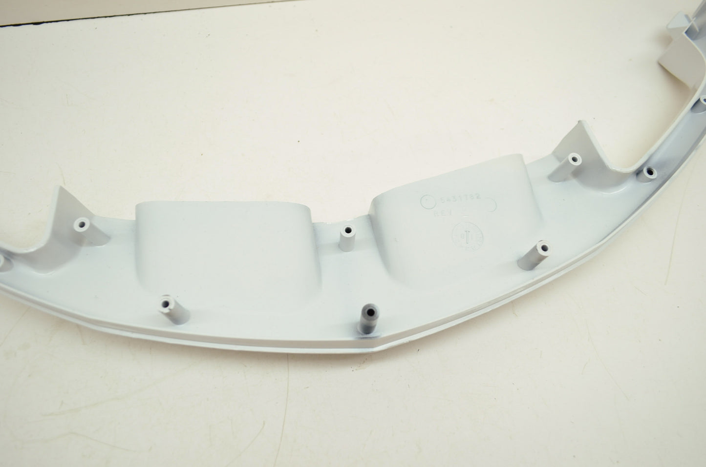 NEW OEM Polaris White Metallic Upper Nosecone 543782-241 NOS