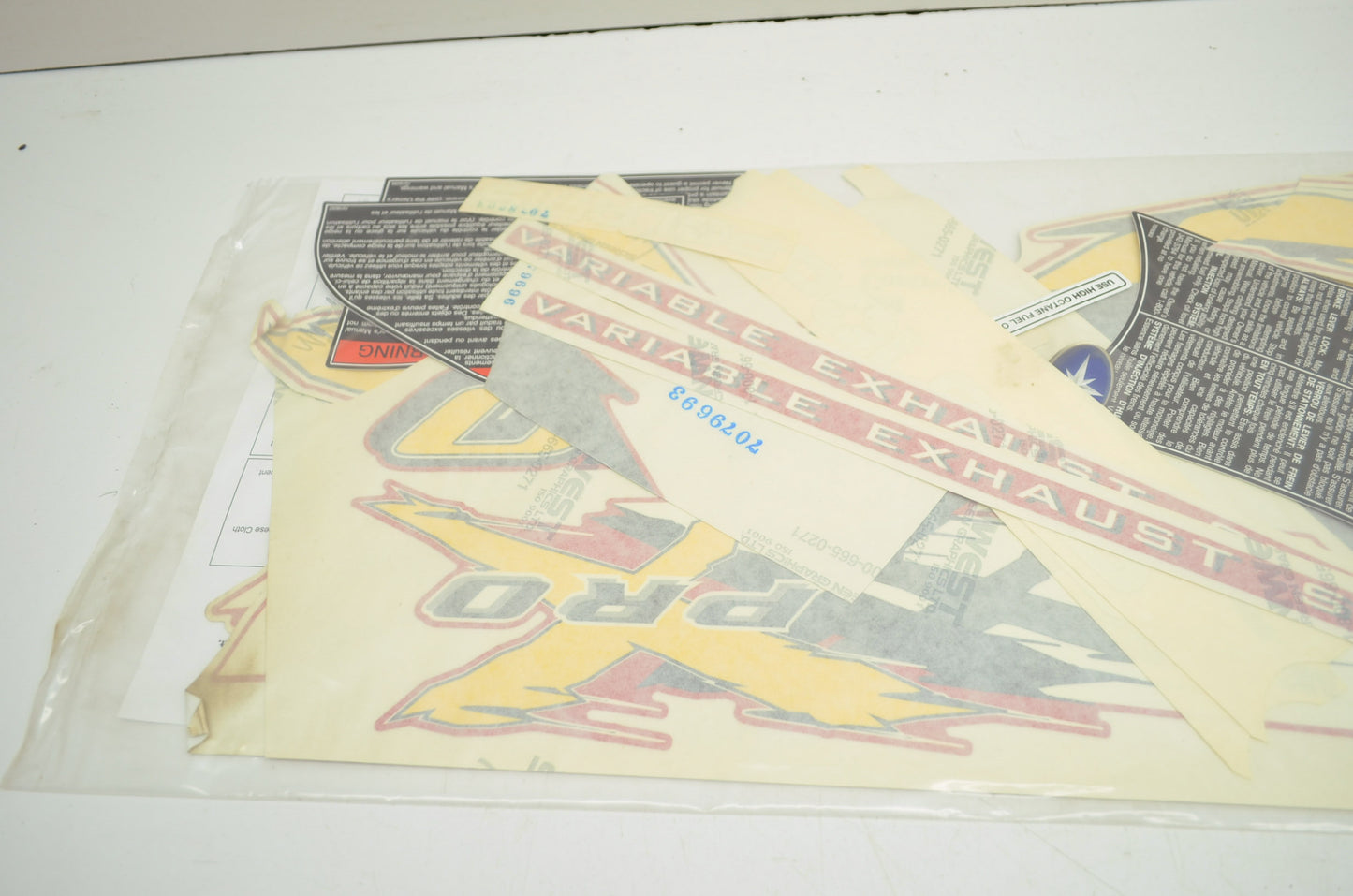 NEW OEM Polaris 2001 440 PRO X Decal Kit 2201763 NOS