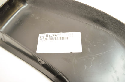 OEM Polaris 5431797-070 Black Right Rear Mud Guard NOS