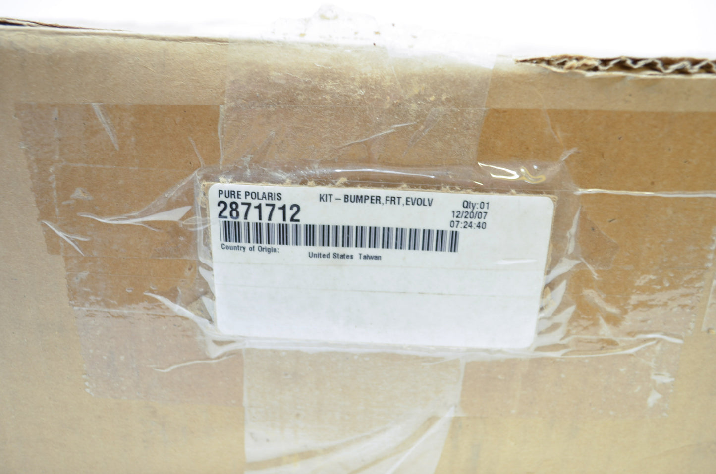 OEM Polaris 2871712 Evolved Front Bumper NOS