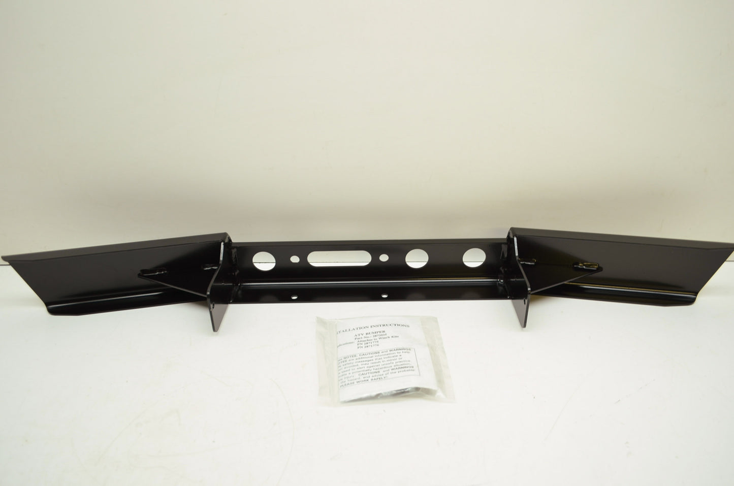 NEW OEM Polaris ATV Flat Front Bumper Kit GEN IV Models 2872035 NOS