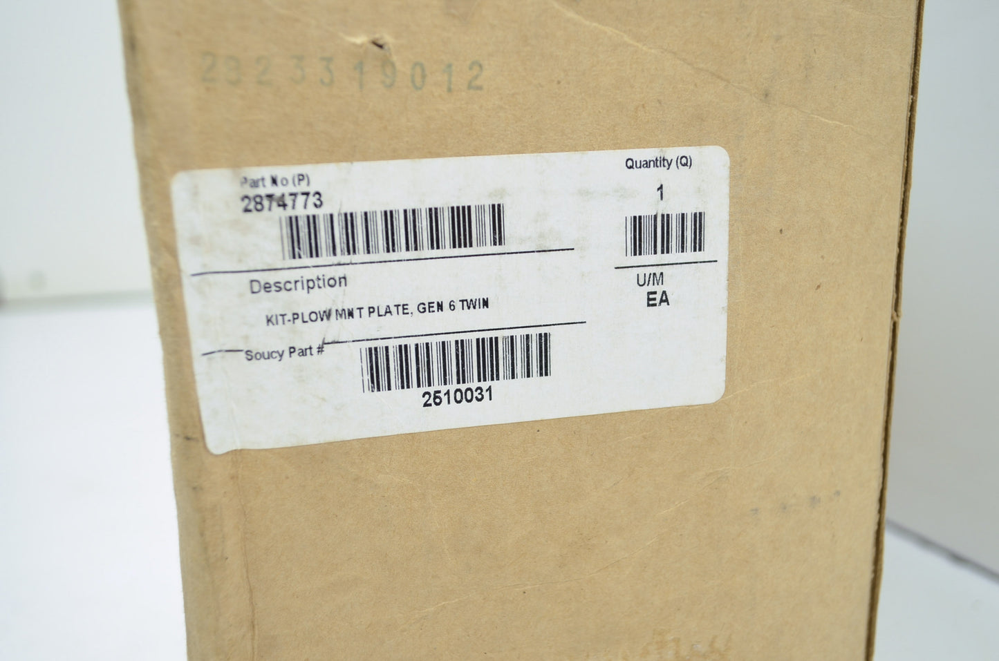 NEW OEM Polaris Glacier I Plow System Mount Plate 2003-2007 Sportsman 600 700 80