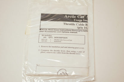 OEM Arctic Cat 1639-963 Throttle Cable Tool Kit NOS