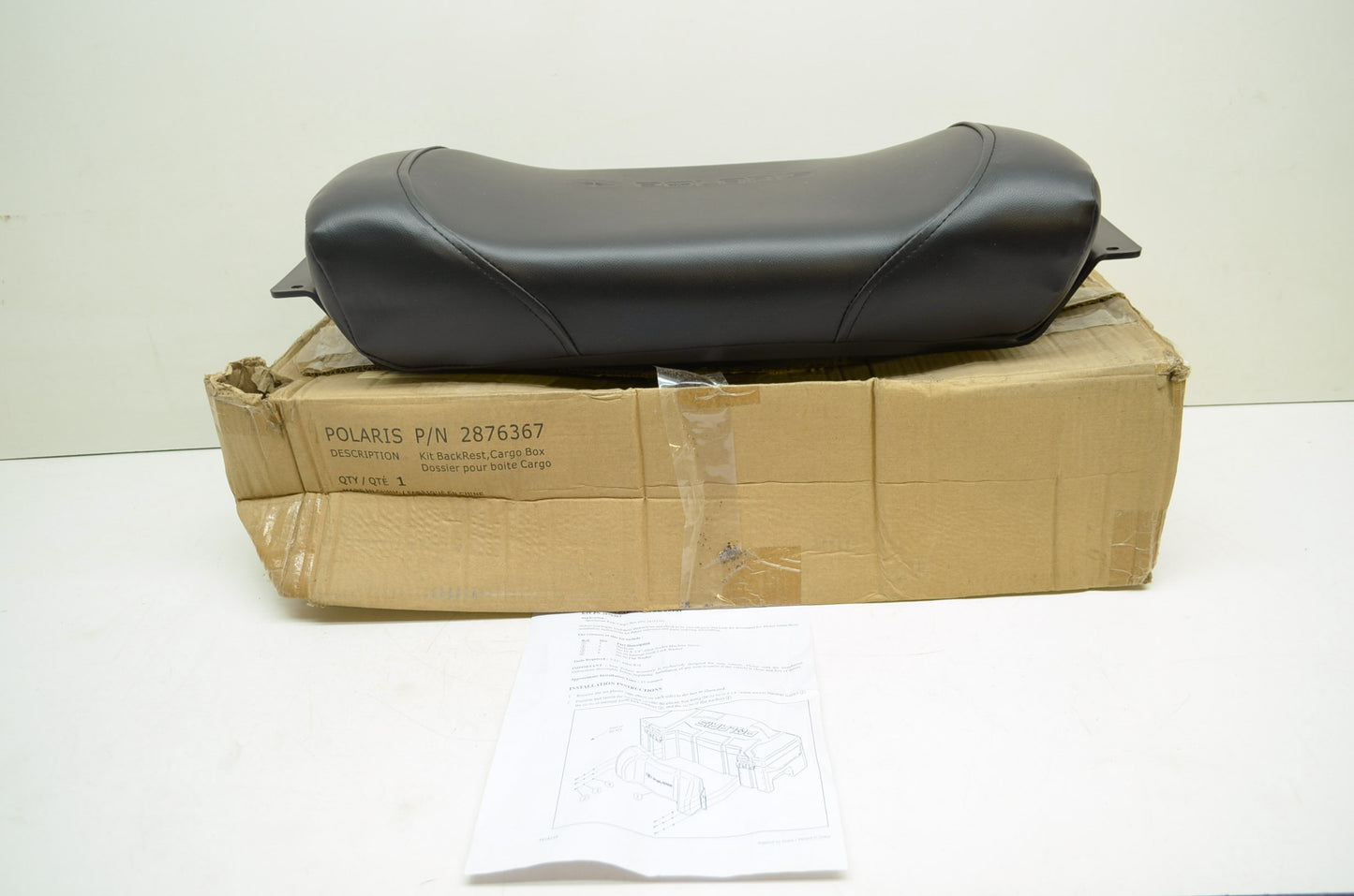 New OEM Polaris Sportsman Cargo Box Backrest NOS