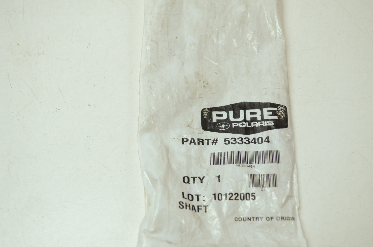 OEM Polaris 5333404 Shaft NOS