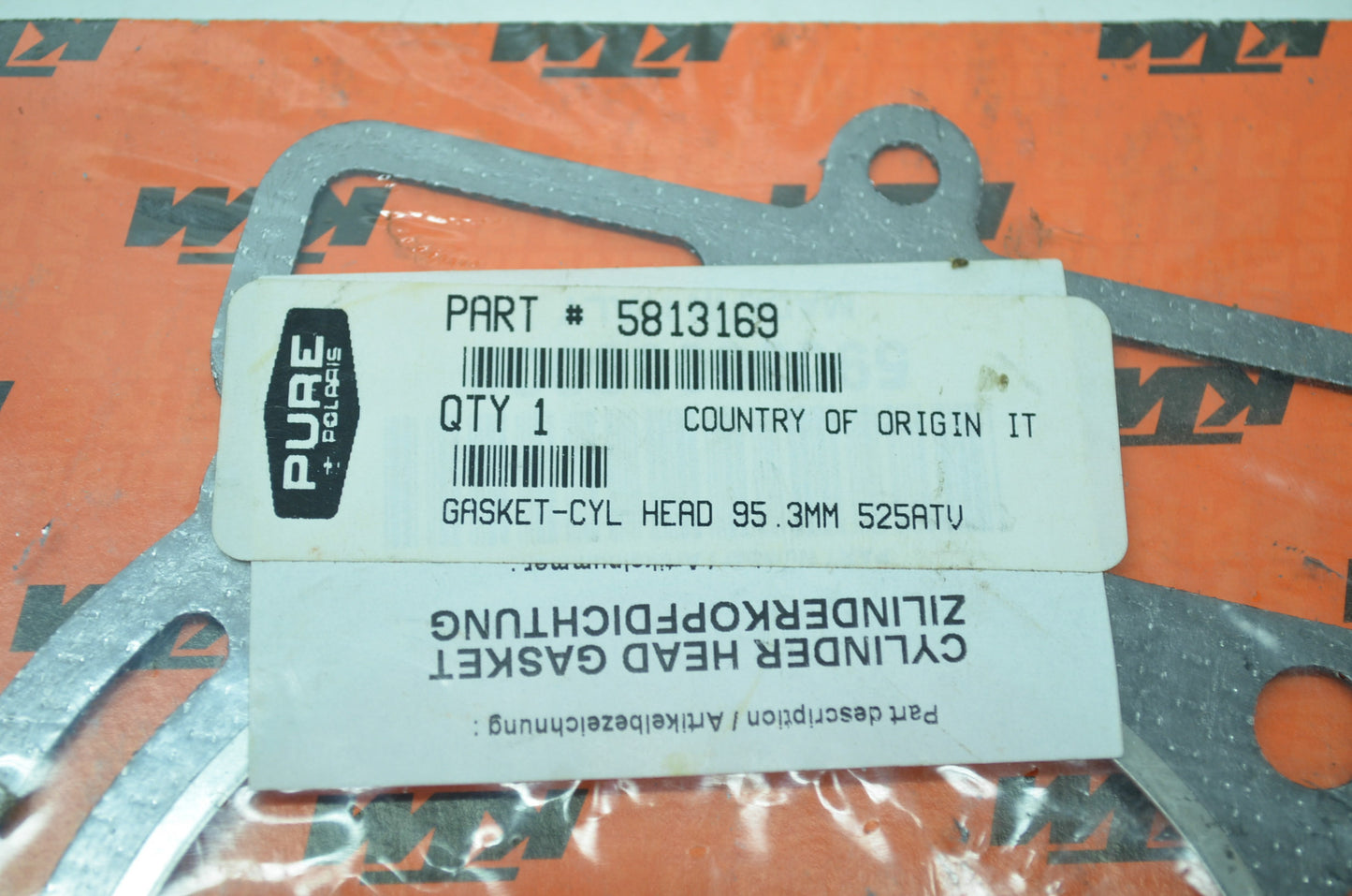 NEW OEM Polaris KTM Head Gasket 95.3mm 07-11 Outlaw 525 450 5813169 NOS