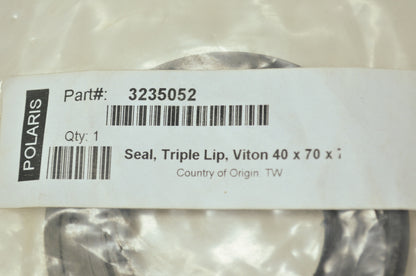 OEM Polaris 3235052 Triple Lip Seal 40x70x7 NOS
