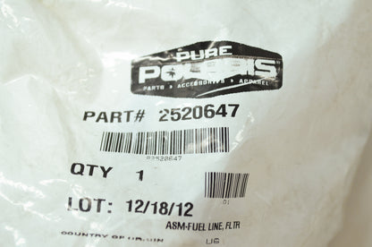 OEM Polaris 2520647 Fuel Line Filter Assembly NOS