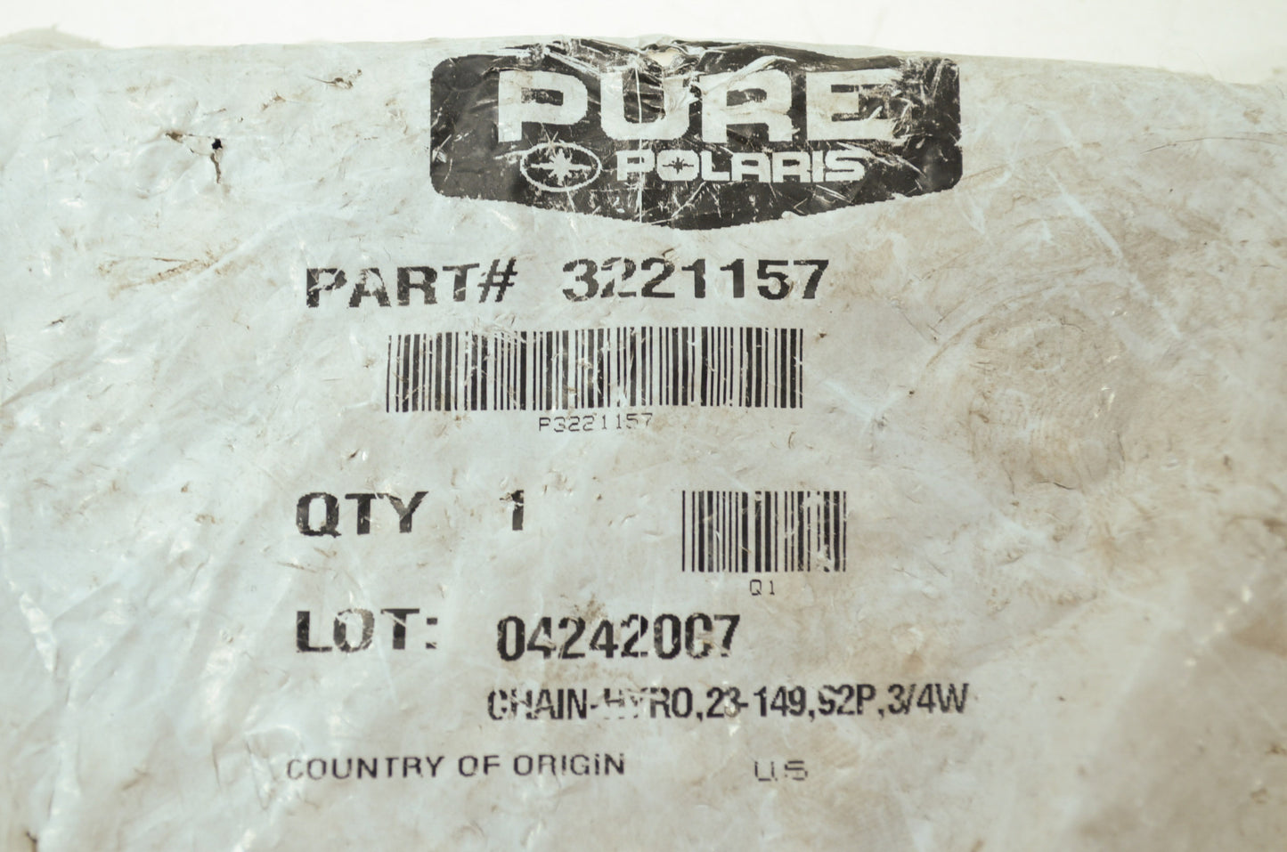 New OEM Polaris Drive Chain 2005 Fusion Switchback 900 NOS