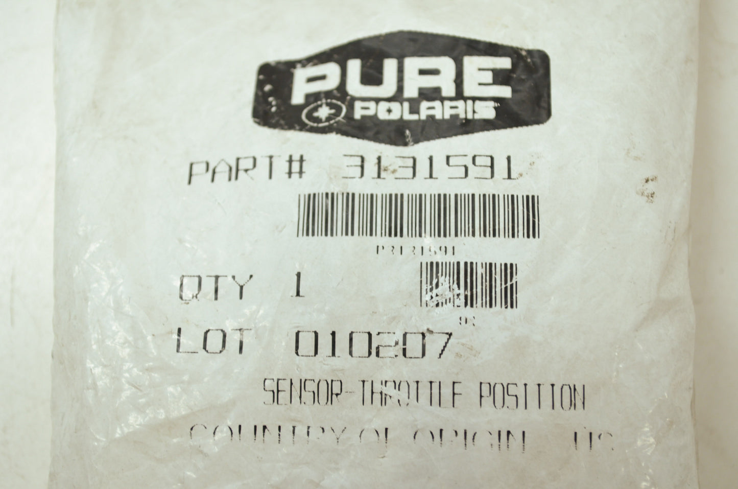 OEM Polaris 3131591 Throttle Position Sensor NOS