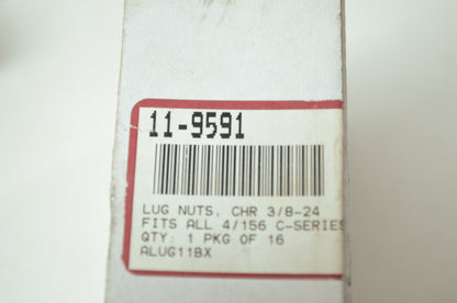 NEW ITP Chrome Lug Nuts Kit QTY 16 4/156 C-Series ALUG11 NOS