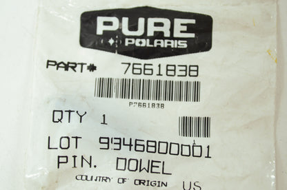 NEW OEM Polaris Shift Lever Pin Classic Touring XLT Trail Deluxe 7661838 NOS