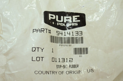 OEM Polaris 5414133 Rubber Ski Stop NOS