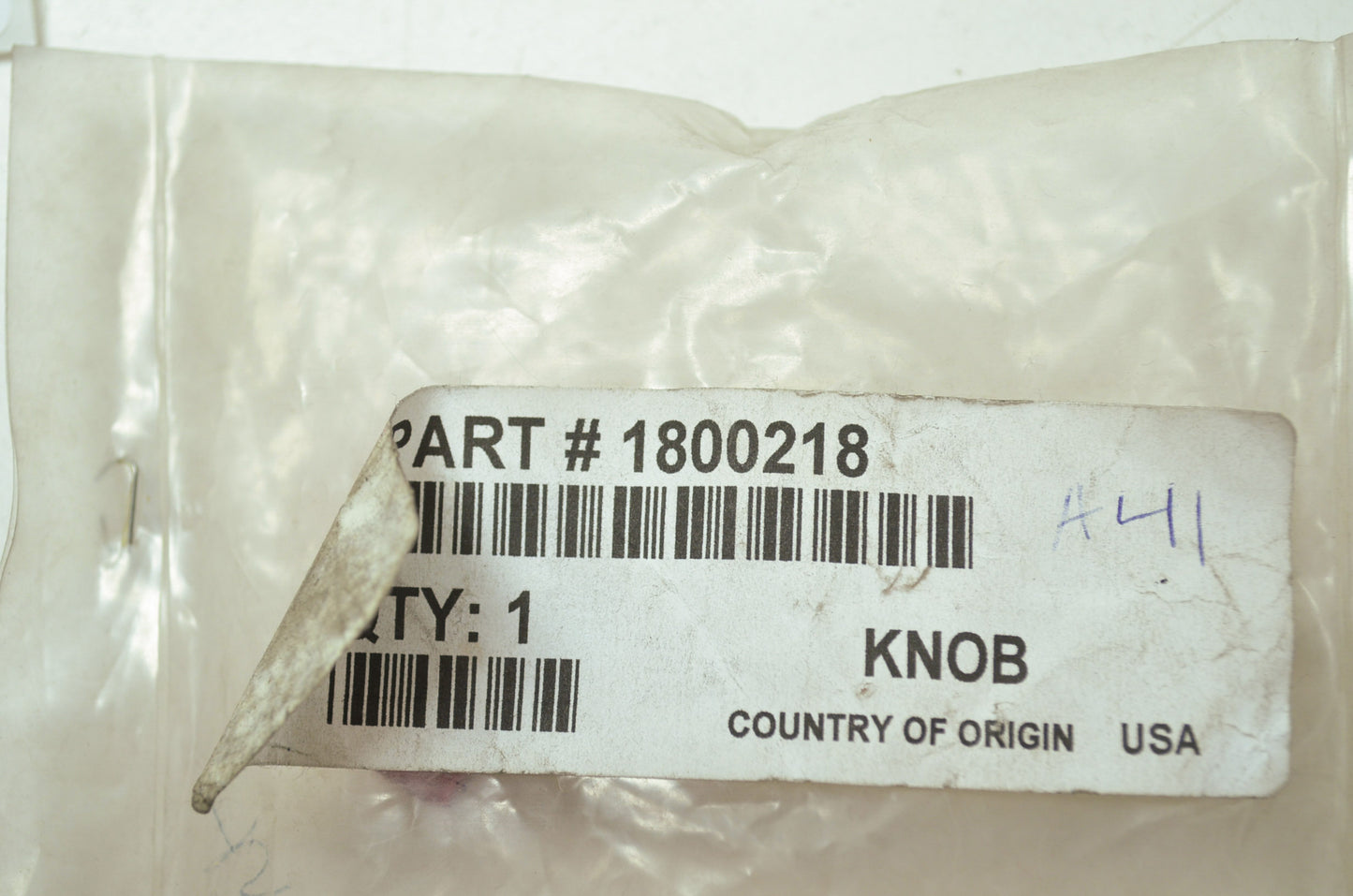 OEM Polaris 1800218 Knob NOS