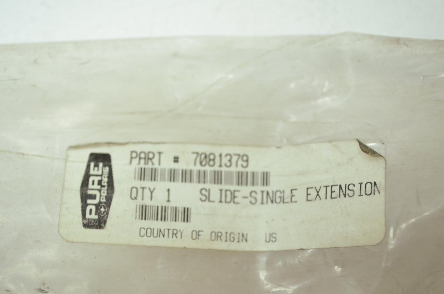 OEM Polaris 7081379 Individual Extension Slide NOS