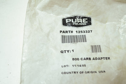 OEM Polaris 1253327 Carburetor Adapter 40mm NOS