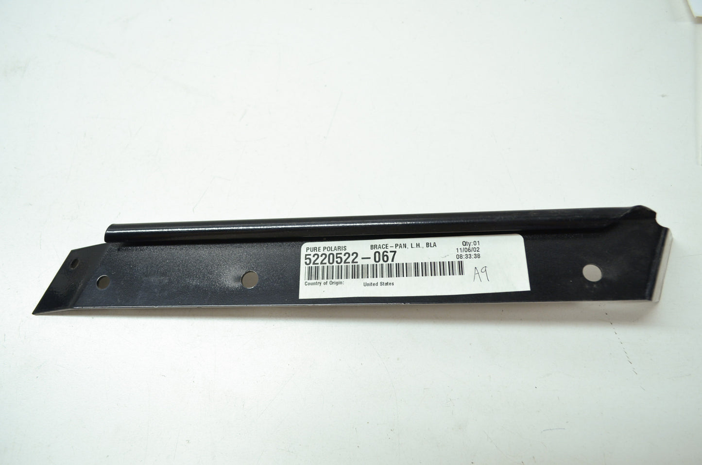 OEM Polaris 5220522-067 Left Hand Pan Brace NOS
