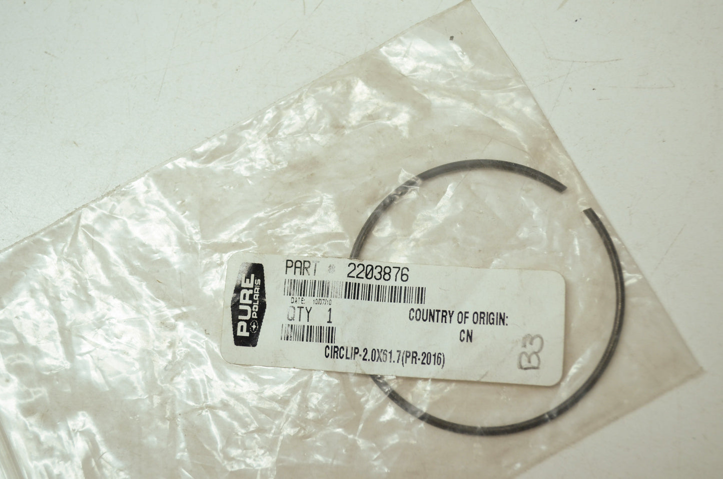 OEM Polaris 2203876 Circle Clip Sportsman Touring XP EPS 550 850 NOS