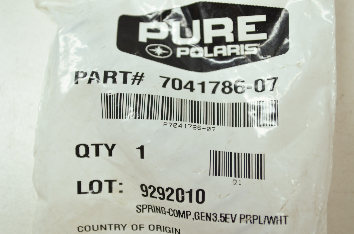 NEW OEM Polaris Exhaust Valve 500 700 800 XC SP 7041786-07 NOS